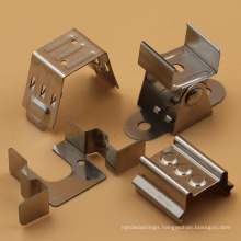 Profession manufacturer custom stainless steel cable clips sheet metal stamping clip